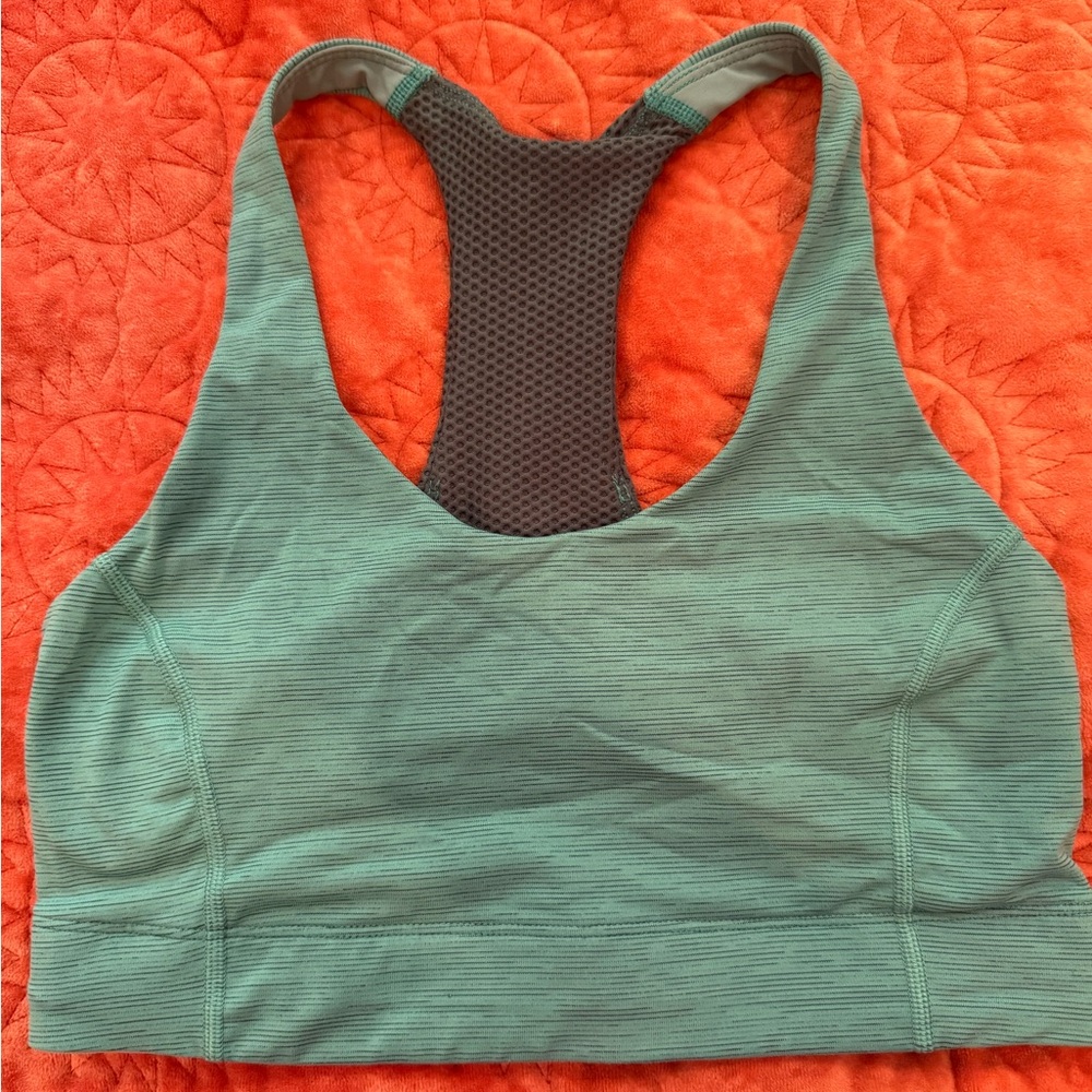 Outdoor Voices Doing Things Women's Teal Sports Bra